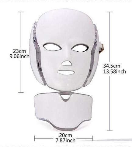 Masque LED Visage & Cou – Soin Anti-Âge & Éclat