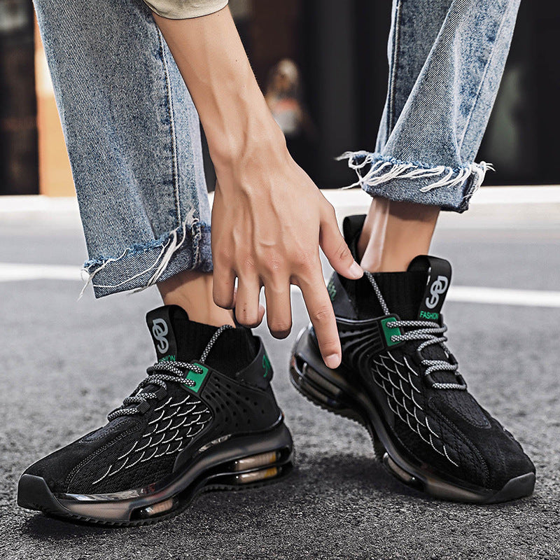 Chaussures casual air flying, dessus aéré et souple.