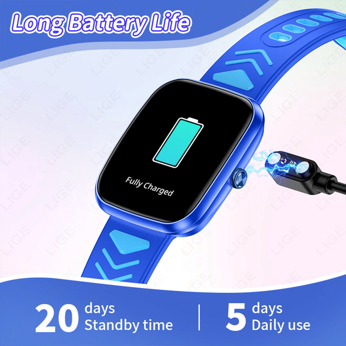 Orologio connesso multifunzionale per bambini e adolescenti: chiamate Bluetooth, rilevamento del sonno.