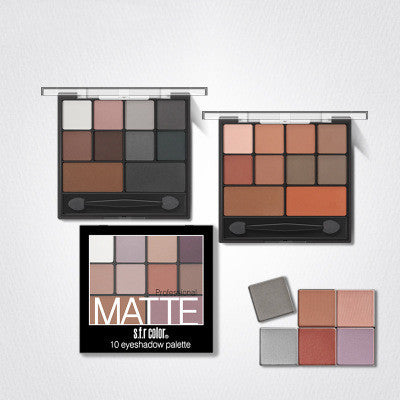 Pumpkin eyeshadow palette, smoky nude makeup, Europe and America