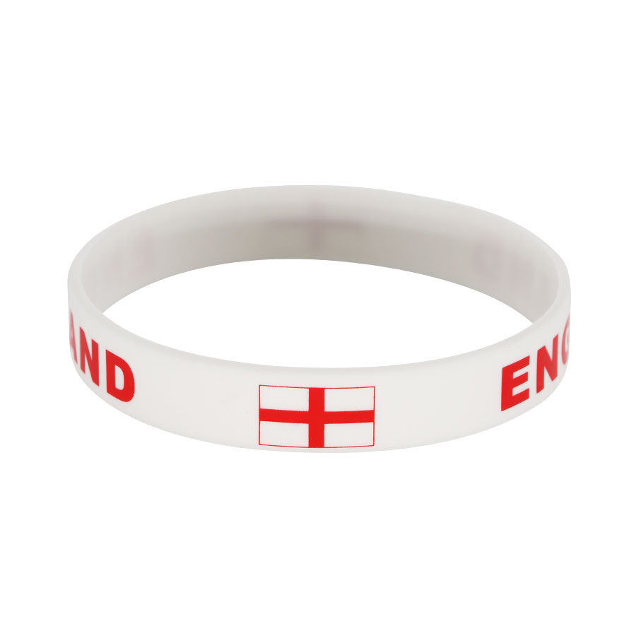 Bracelet drapeau silicone unisexe – accessoire sport 20 cm, style FIFA