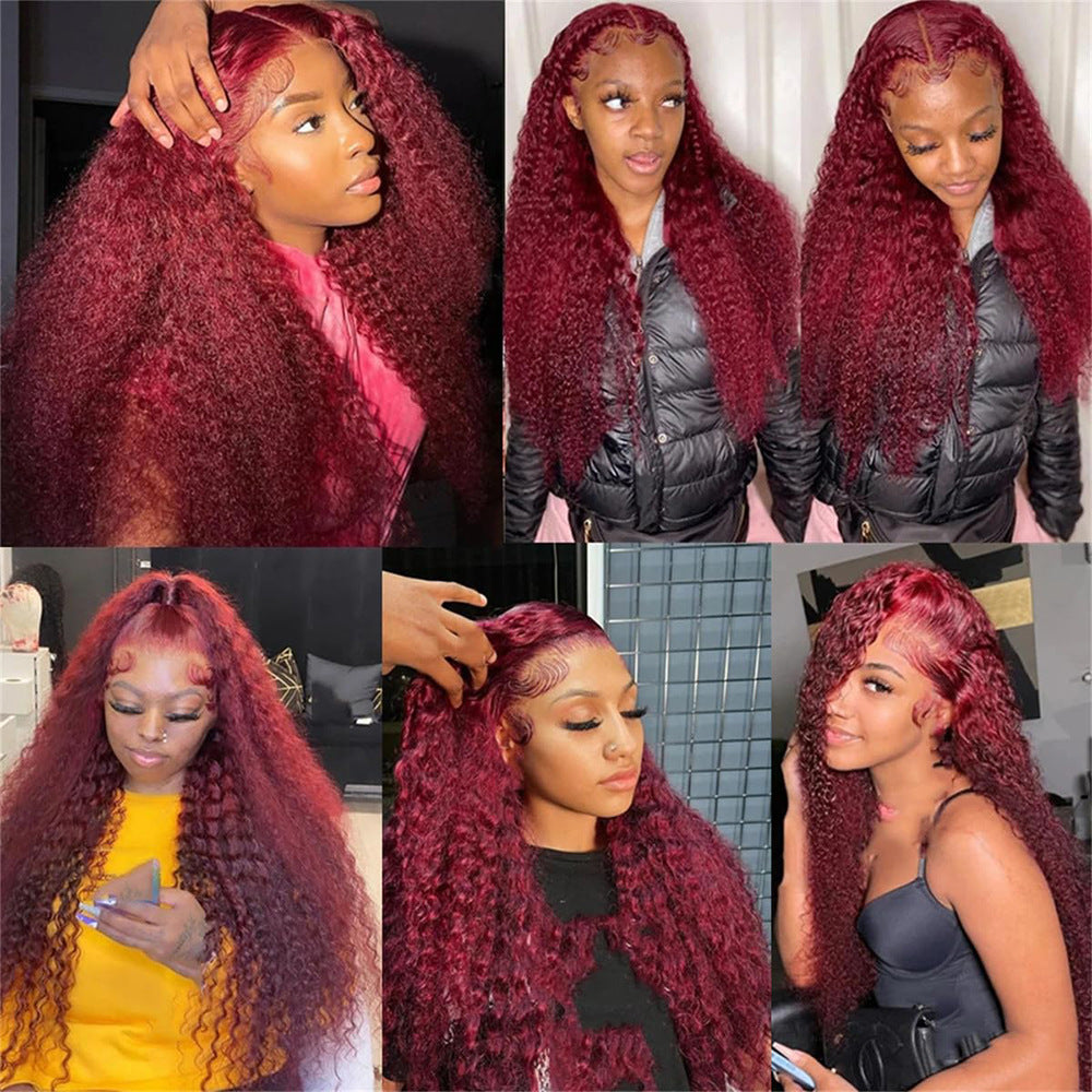 Perruque lace front water wave 30 pouces – cheveux humains brésiliens