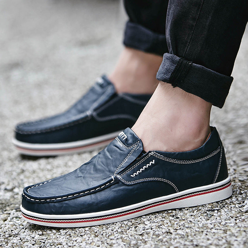 Chaussures cuir casual ados – Style British code élégant