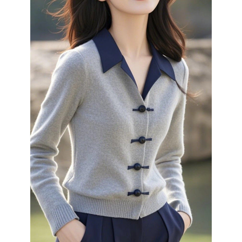 Haut Femme Style Chinois Chic
