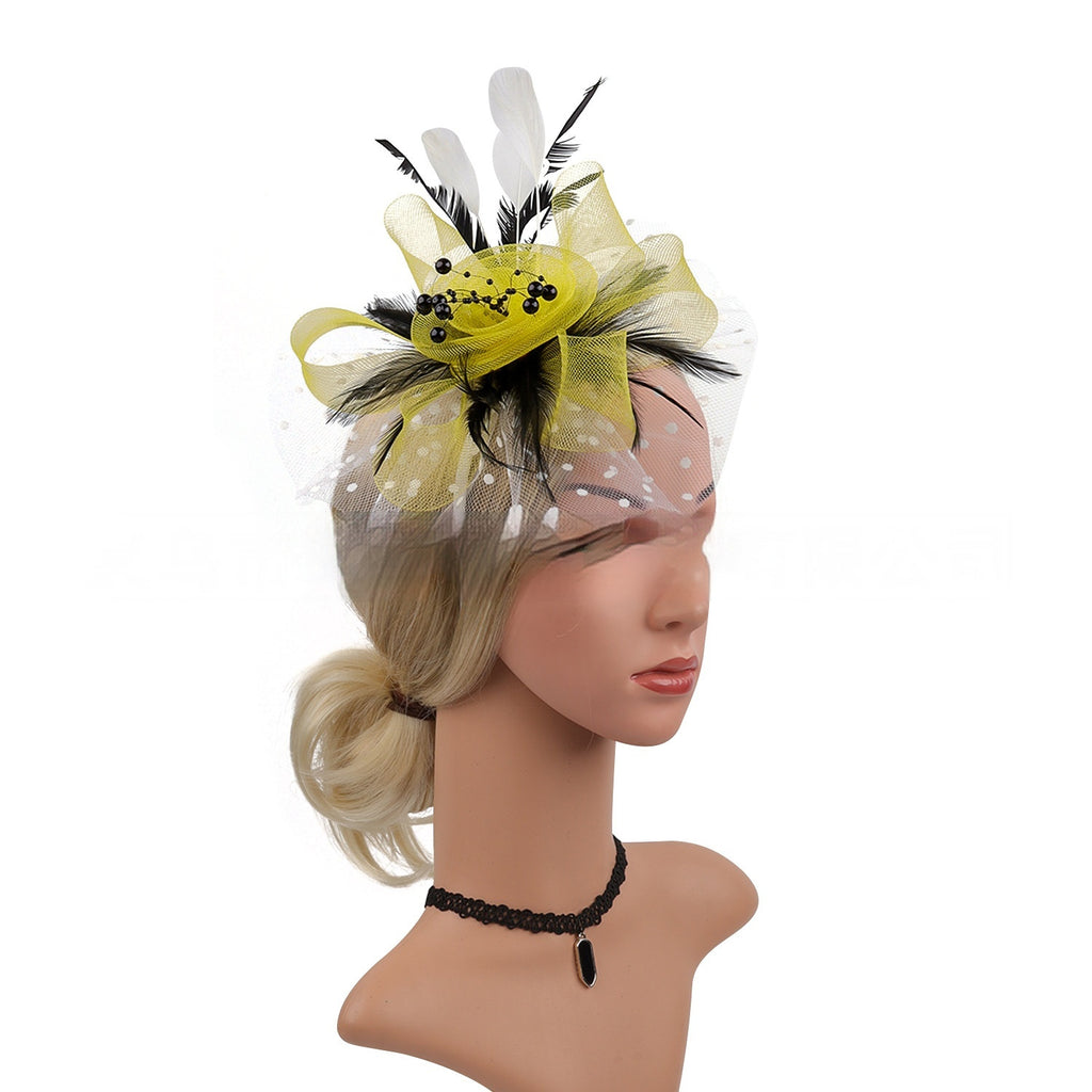 BANDEAU BILLYCOCK MAILLE MARIÉE – 35 COULEURS FLEURS FAIT MAIN