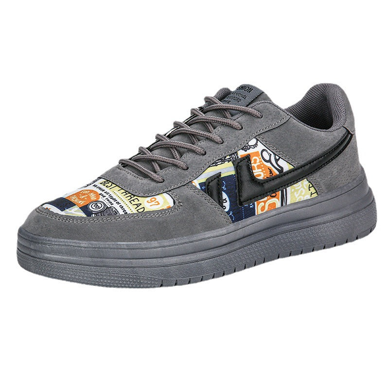 Baskets de course respirantes en toile pour hommes