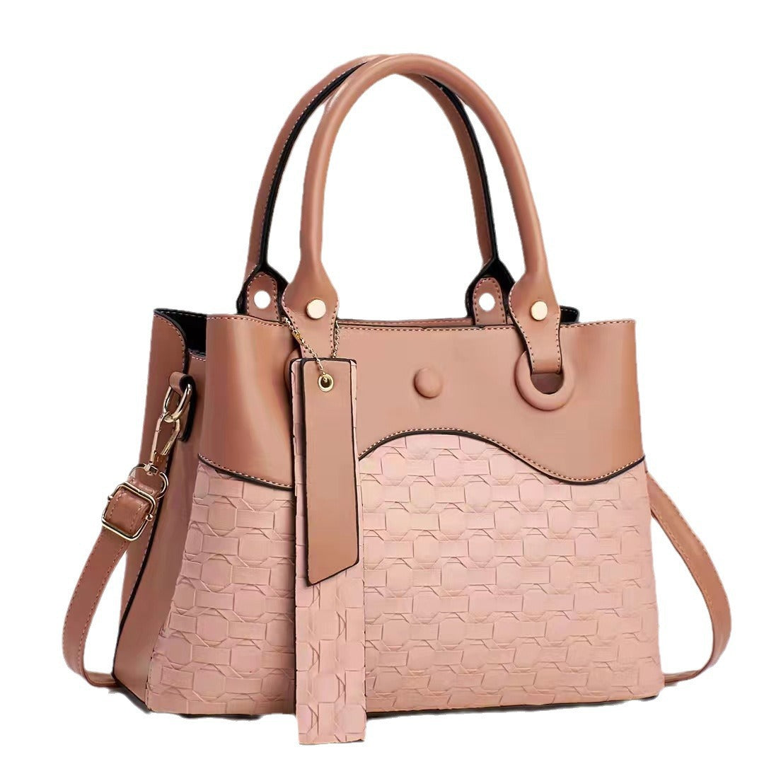 Sac croisé grande capacité femme, élégance style K-Beauty.