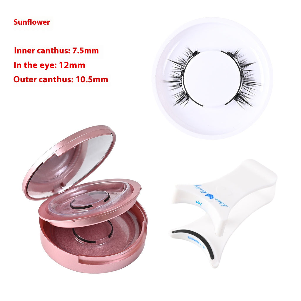 Trio of Magnetic False Eyelashes Without Glue – Natural, Long-Lasting, Reusable