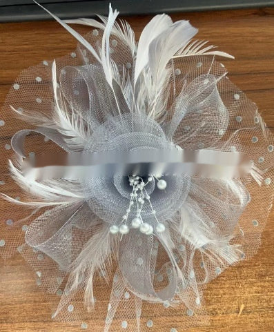 BANDEAU BILLYCOCK MAILLE MARIÉE – 35 COULEURS FLEURS FAIT MAIN