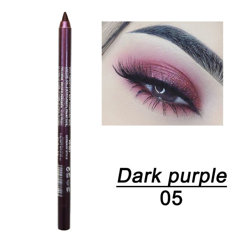 Eyeliner gel double usage waterproof – longue tenue, 14 couleurs