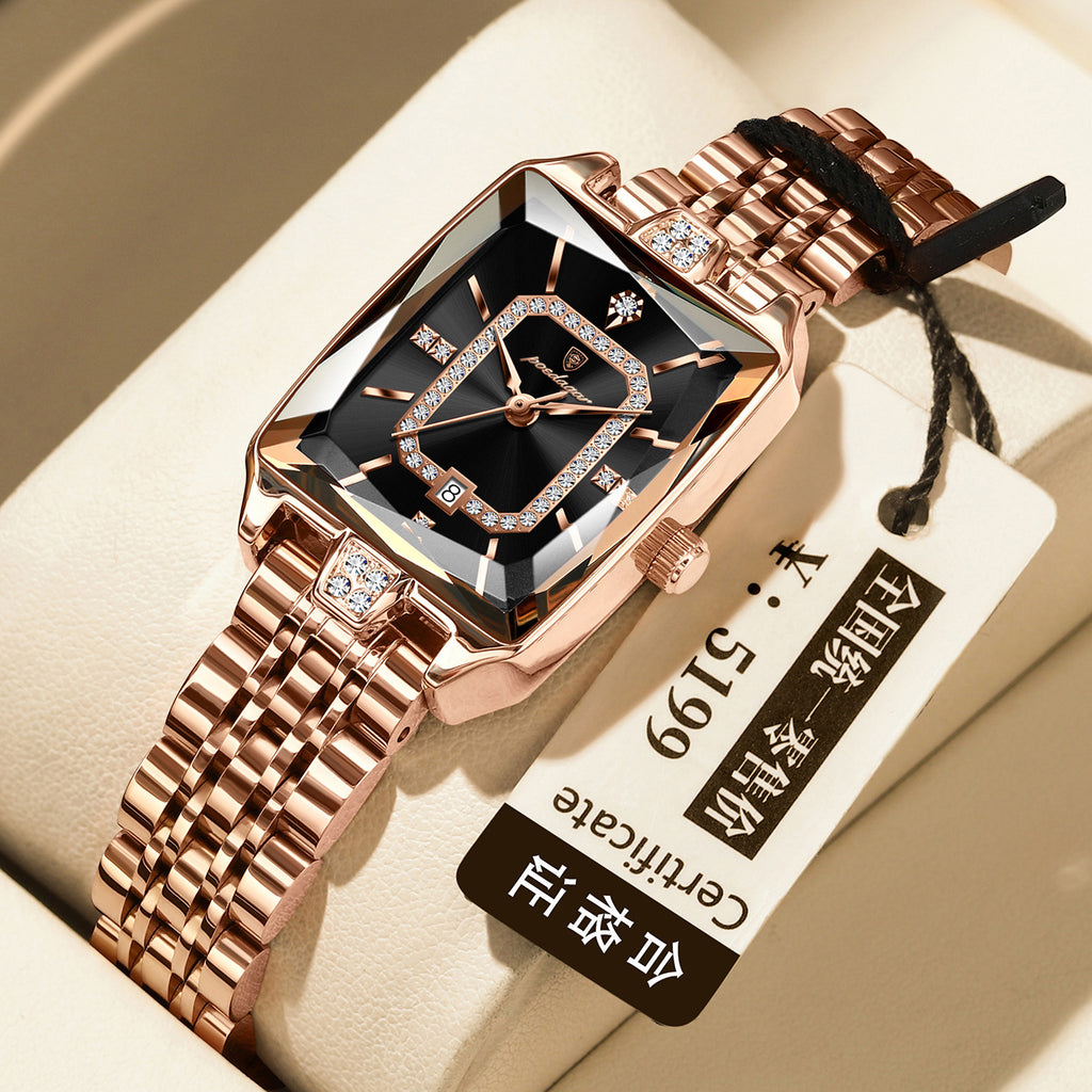 Orologio P785 donna oro rosa – quadrante colorato cinturino in acciaio 8mm
