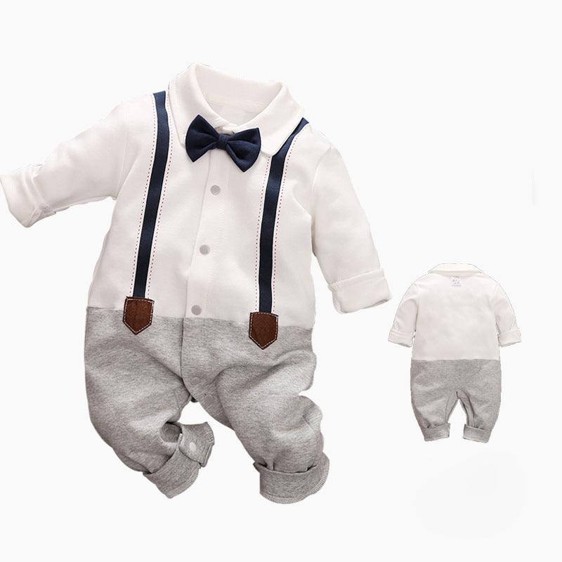 Body bébé manches longues style coréen en coton