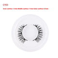 Trio of Magnetic False Eyelashes Without Glue – Natural, Long-Lasting, Reusable