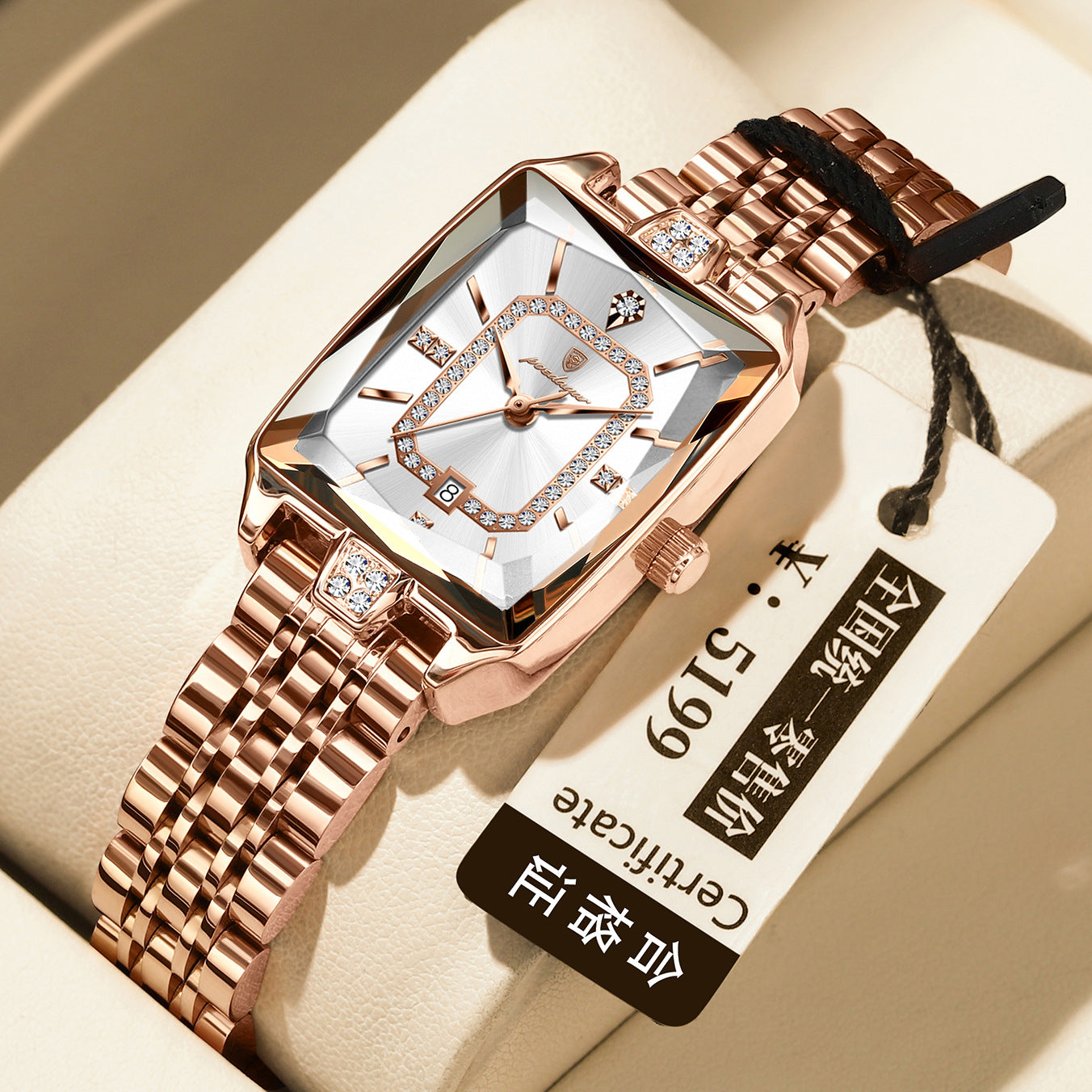 Orologio P785 donna oro rosa – quadrante colorato cinturino in acciaio 8mm