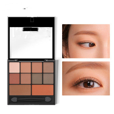 Palette de fards à paupières citrouille, maquillage smoky nude, Europe et Amérique