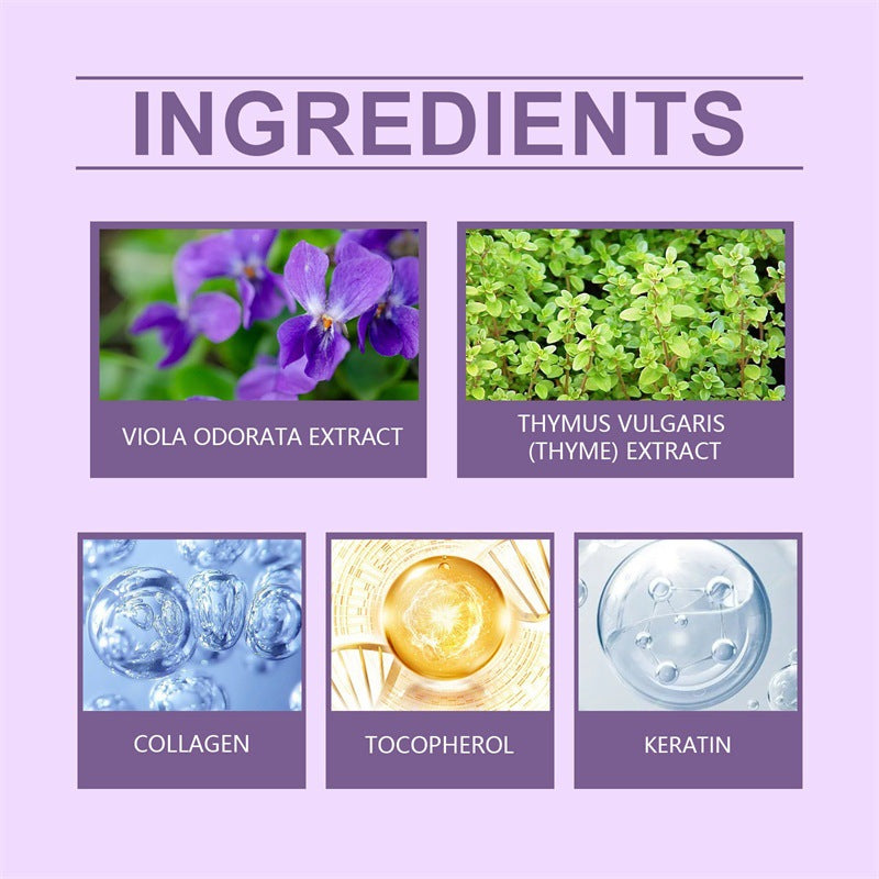 MASQUE CAPILLAIRE VIOLET À LA KÉRATINE – RÉPARATION INTENSE 100g
