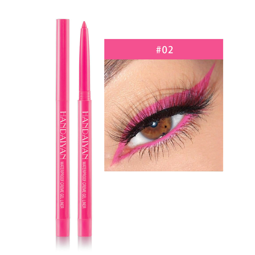 Eyeliner liquide chat eye 20 couleurs néon waterproof – longue tenue 5.4g