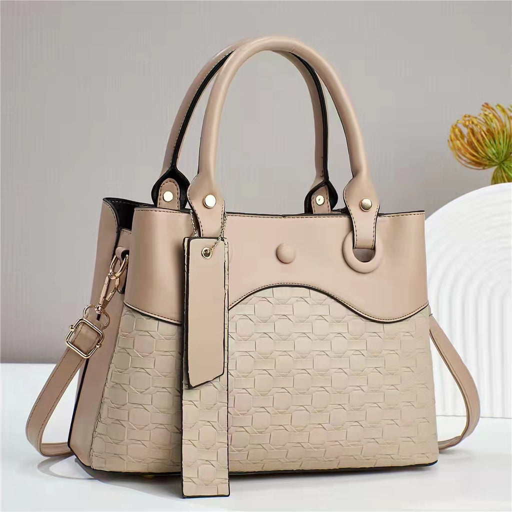 Sac croisé grande capacité femme, élégance style K-Beauty.