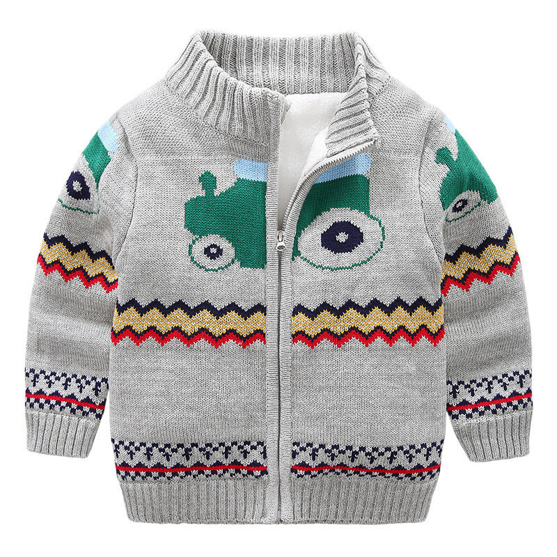 Gilet peluche épais cardigan A manches style coréen Carvose Chic