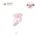 Breathable lace socks floral for little girls – summer princess