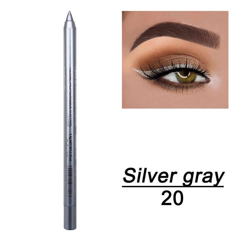 Eyeliner gel double usage waterproof – longue tenue, 14 couleurs