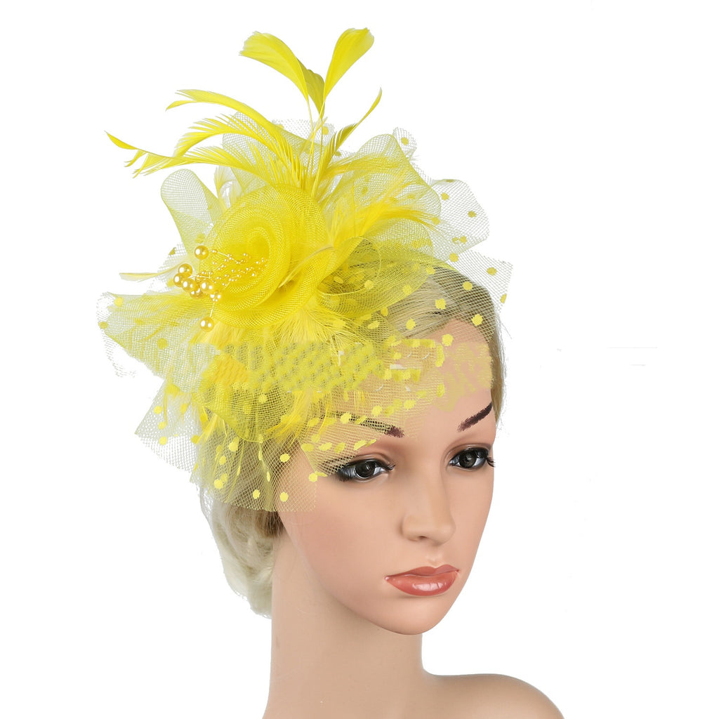 BANDEAU BILLYCOCK MAILLE MARIÉE – 35 COULEURS FLEURS FAIT MAIN