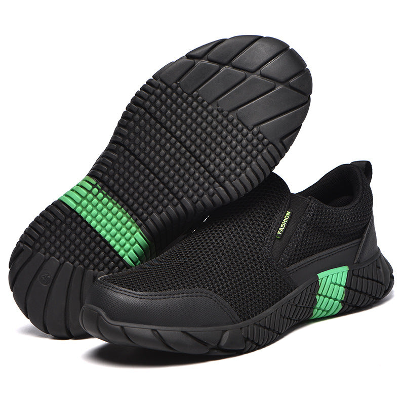 Chaussures de sécurité antiperforation homme – respirantes noires, tige basse