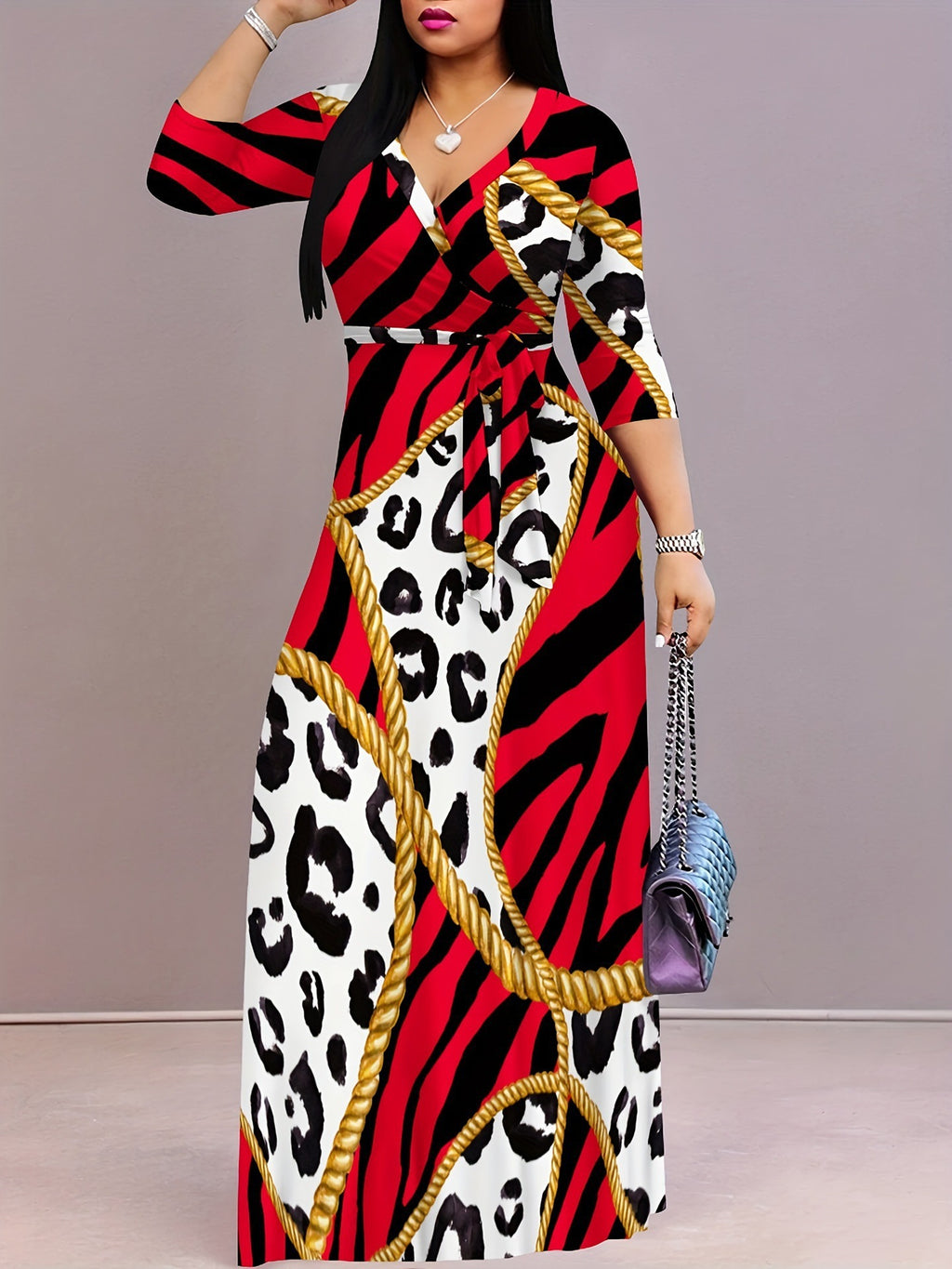 Robe à lacets élégante et minimaliste pour femme