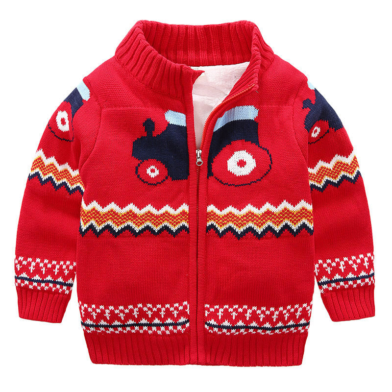 Gilet peluche épais cardigan A manches style coréen Carvose Chic