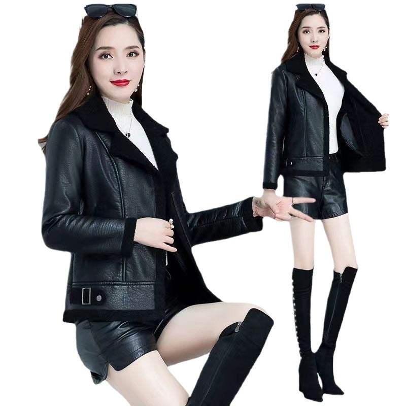 Manteau matelassé lambswool femme style casual chic et élégant.