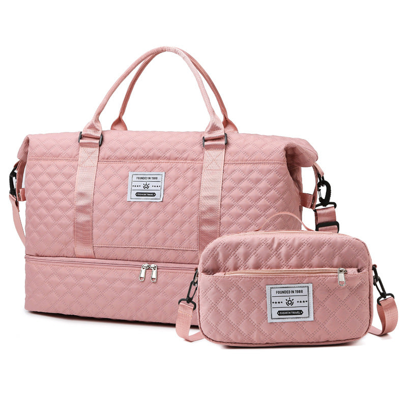 Sac yoga grande capacité matelassé brodé tissu Oxford – 20+ couleurs unisexe