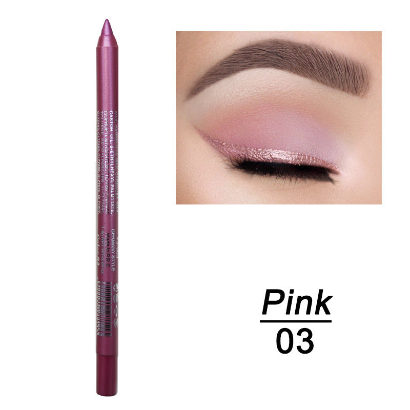 Eyeliner gel double usage waterproof – longue tenue, 14 couleurs