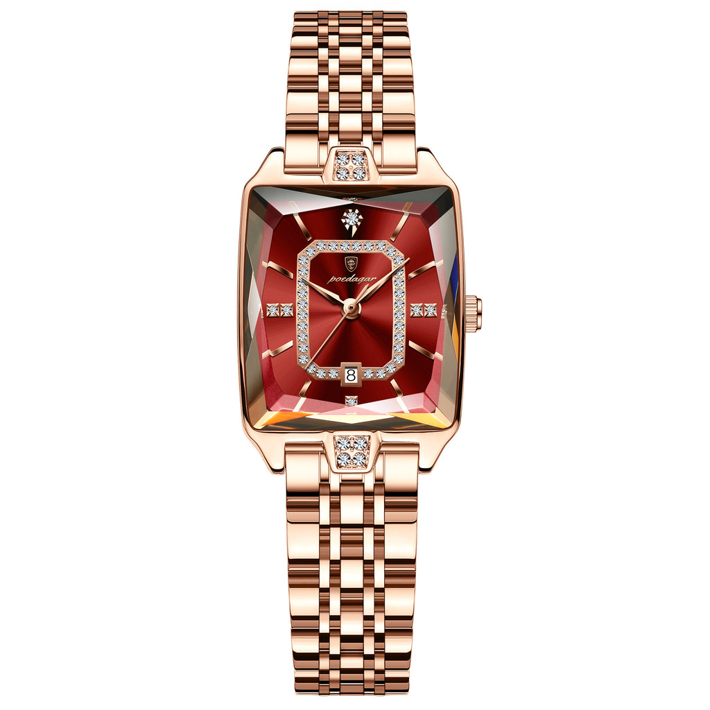 Orologio P785 donna oro rosa – quadrante colorato cinturino in acciaio 8mm