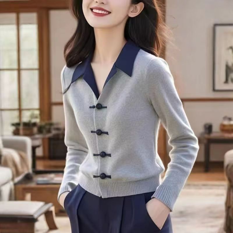 Haut Femme Style Chinois Chic