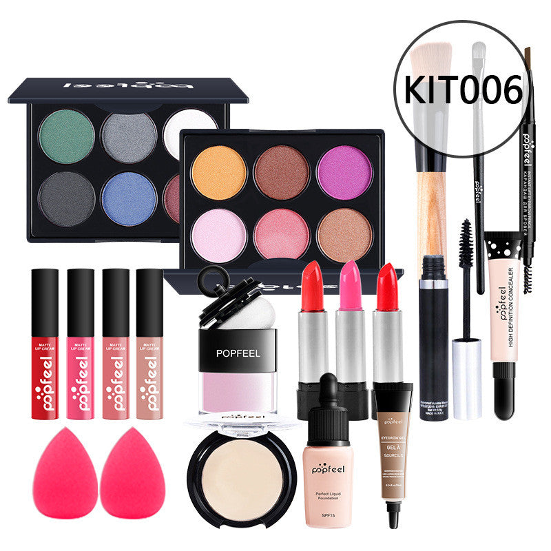 Kit maquillage débutant KIT011 – concealer eyeliner sourcil naturel 8+ couleurs