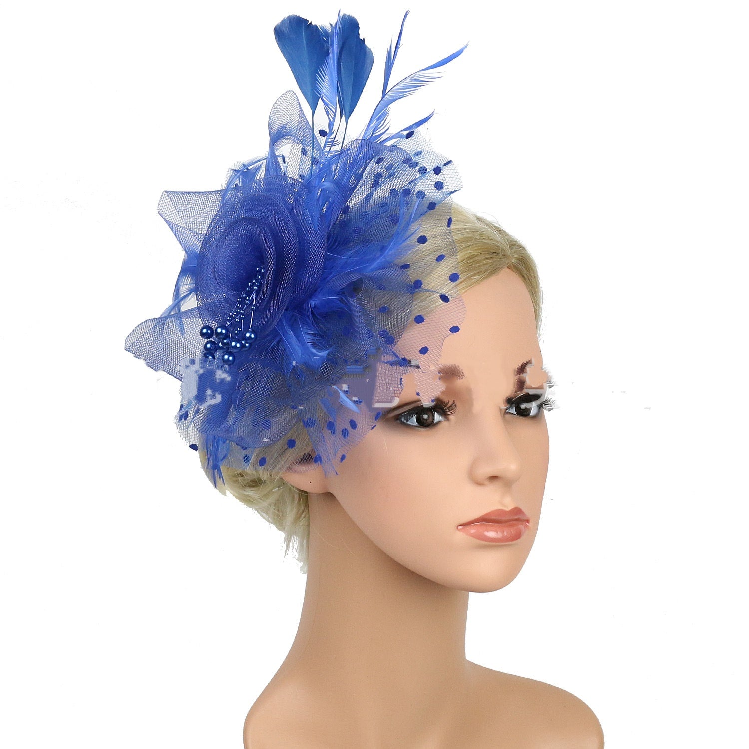 BANDEAU BILLYCOCK MAILLE MARIÉE – 35 COULEURS FLEURS FAIT MAIN