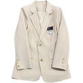 Blazer texturé gris-bleu femme, style designer streetwear viral.
