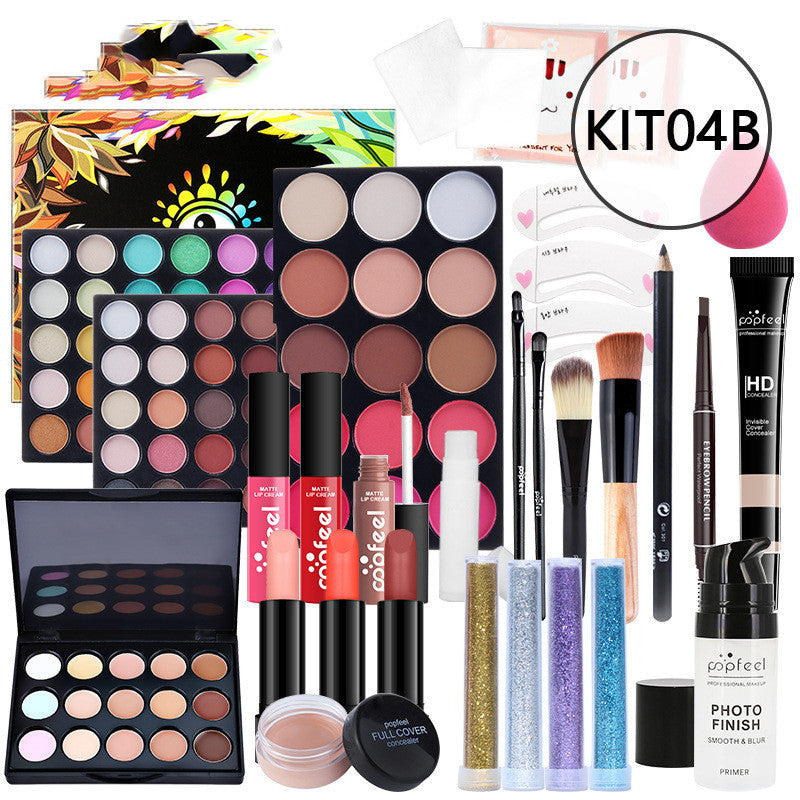 Kit maquillage débutant KIT011 – concealer eyeliner sourcil naturel 8+ couleurs