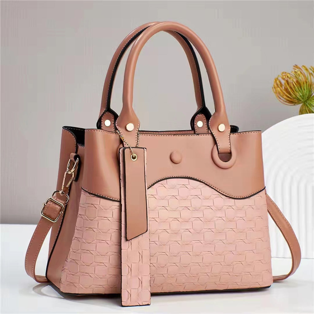 Sac croisé grande capacité femme, élégance style K-Beauty.