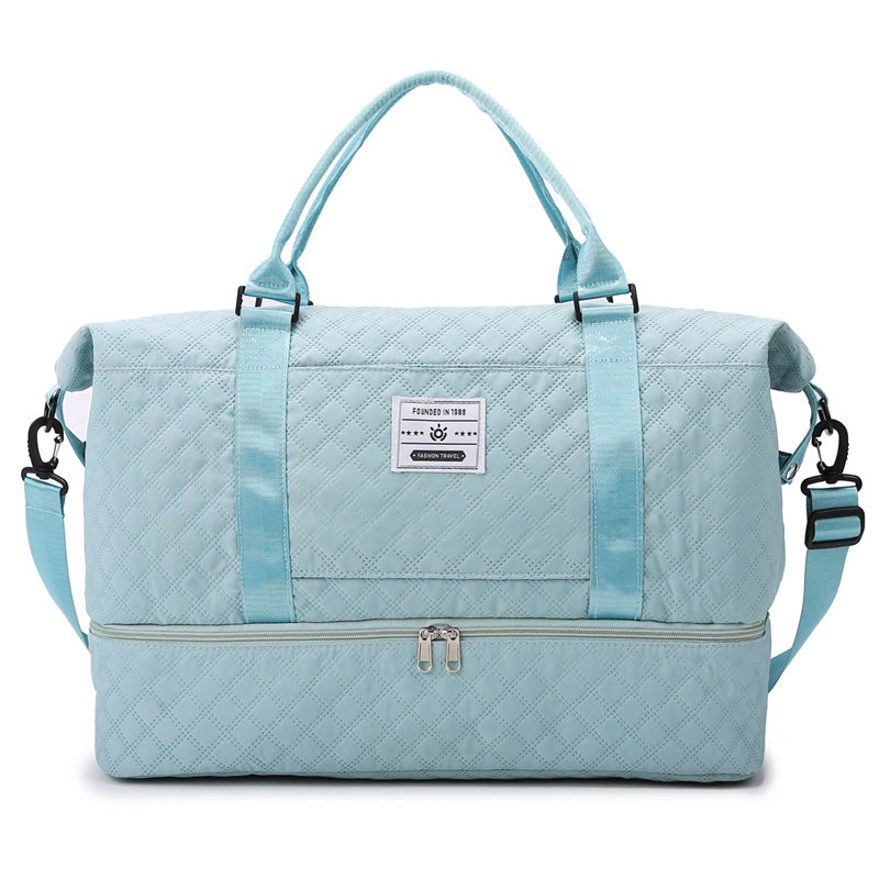 Sac yoga grande capacité matelassé brodé tissu Oxford – 20+ couleurs unisexe