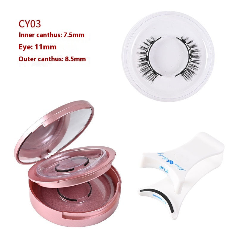 Trio of Magnetic False Eyelashes Without Glue – Natural, Long-Lasting, Reusable