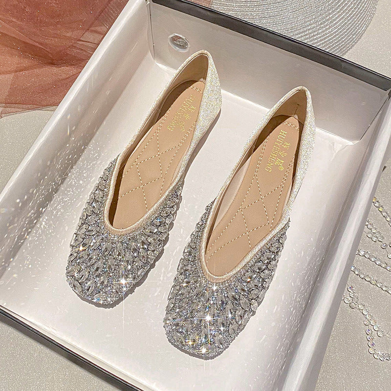 Chaussures mariage femme bout carré – Plates et sophistiquées
