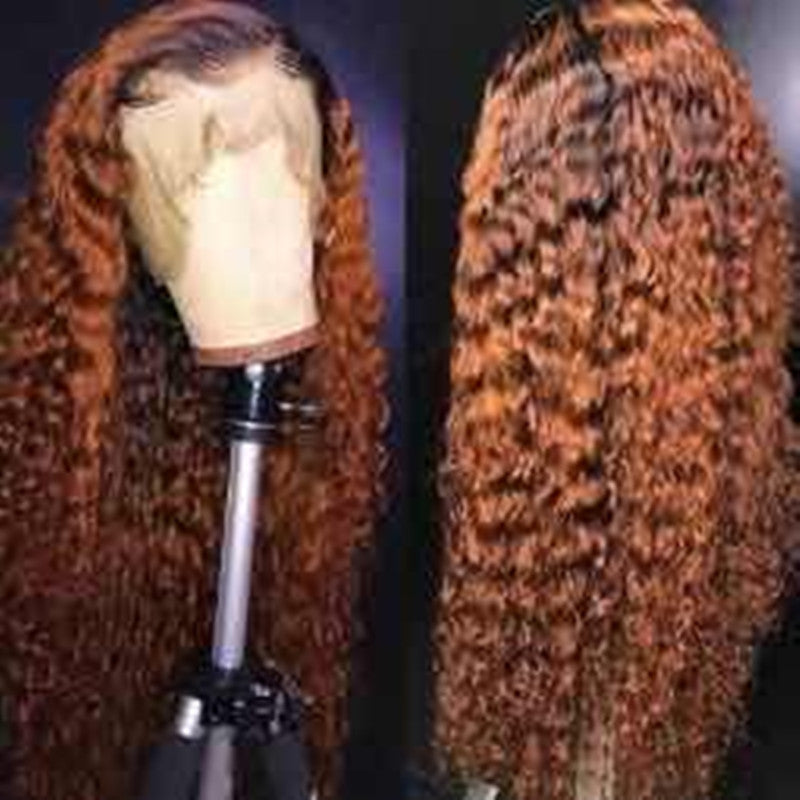 Perruque CHEVEUX COURTS BOUCLÉS FEMME – COIFFURE TENDANCE FRANGE LONGUE