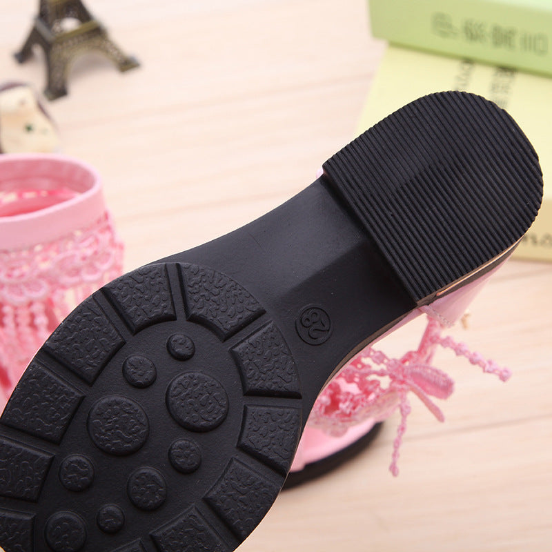 Chaussures princesse pour filles.