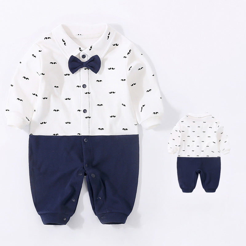 Body bébé manches longues style coréen en coton