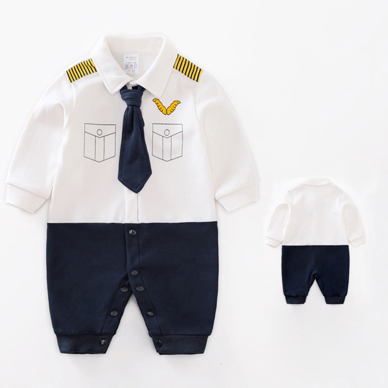 Body bébé manches longues style coréen en coton