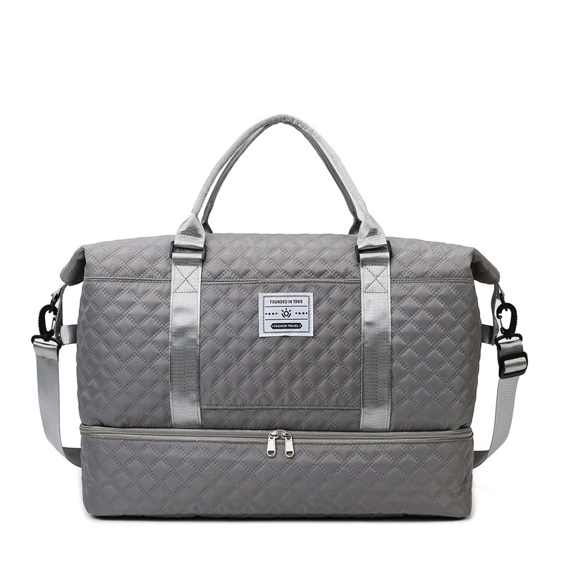 Sac yoga grande capacité matelassé brodé tissu Oxford – 20+ couleurs unisexe