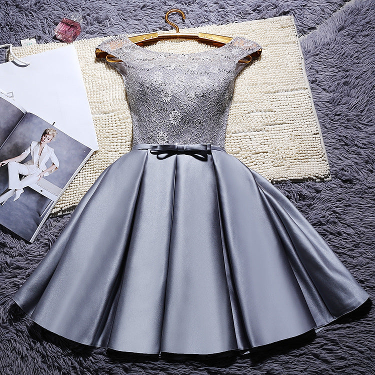 Robe  élégante style coréen – Robe de cérémonie chic coupe slim