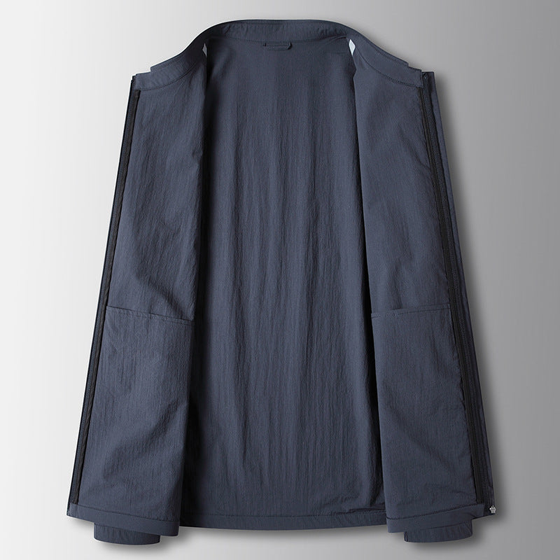 Veste light luxury business casual loose – bleu marine/gris-bleu/khaki