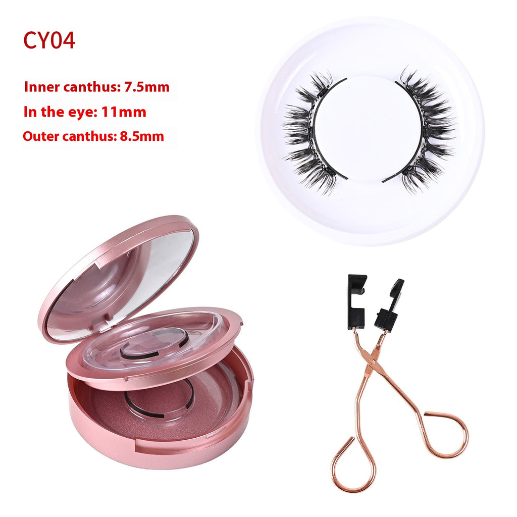 Trio of Magnetic False Eyelashes Without Glue – Natural, Long-Lasting, Reusable